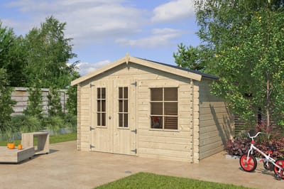 Woodlands Blokhut Base 325 x 265 cm