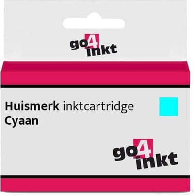 Go4inkt compatible met Epson 27XL, T2712 c inkt cartridge cyaan