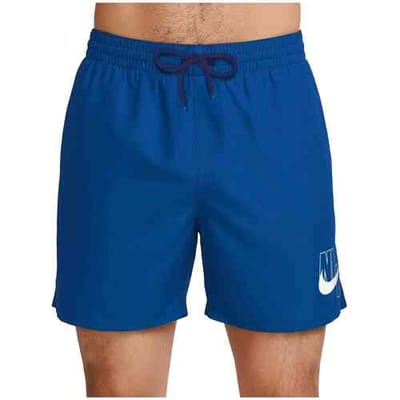 Zwembroek Nike Bañador Swim Breaker Swim Logo 5Inch Volley azul señales