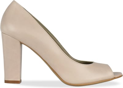 Noë Shoes Nicoline Peeptoe Powder