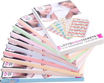 BINGO/LOTTO SCOREBLOCK - 600 SHEETS� - 1 stuk