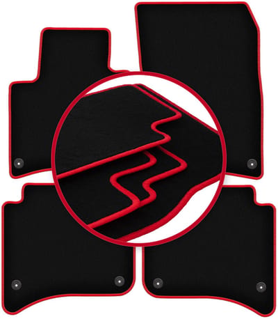 CARLUX-RED automatten voor: Volkswagen Touareg II SUV (2010-)