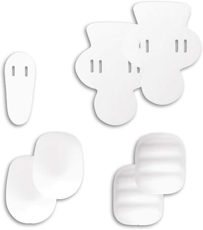 Voetbal Pad Set - Beschermingsset Jeugd - Sport Bescherming - Universeel Ontwerp - 7-delig - Wit