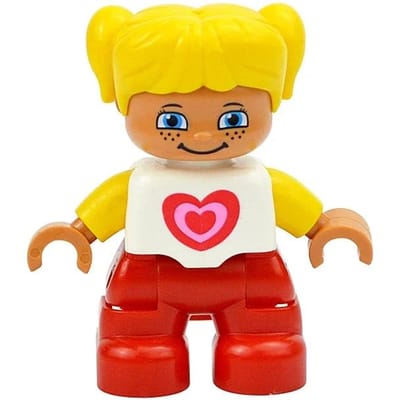 Grote Afmeting Poppen Bouwsteen Familie Figuren Boer Prinses Piraat Werker Politie Groot Karakters Blokken Compatibel met Duplo Speelgoed