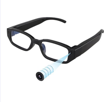 Verborgen Camera Bril - Digitale Videocamera - Video Opnemen - HD 1080p Resolutie - Tot 32GB - Zwart