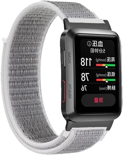 Ademend Sportarmband voor Smartwatch, Nylon Vervangarmband, Comfortabele Horlogeband voor Actieve Lifestyle
