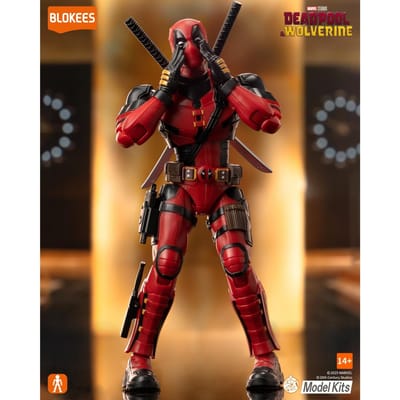 Blokees 81116 Deadpool - Marvel Heroes Deadpool & Wolverine - Champion Class modelbouwpakket | Disney Avengers Anime Action Figure Modelbouw