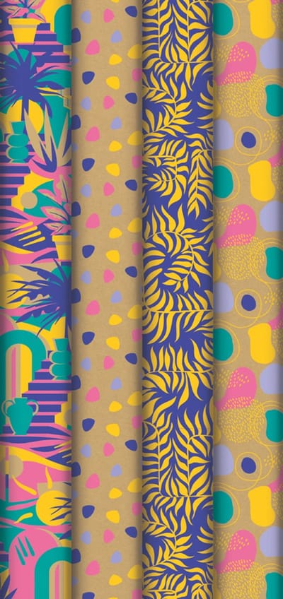 Clairefontaine Cadeaupapier 'Liwa', in display