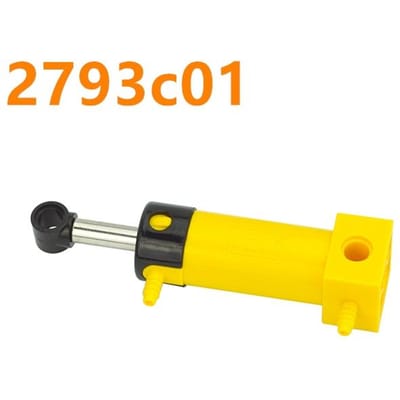 MOC Stenen Technische Onderdelen Pneumatische Pomp Klein (6L) V2 met Versterkte Cilinder 47225 19478 4697 Compatibel Met 8800 Blokken
