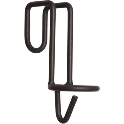 Grooming Deluxe - Bucket portable hook matt black