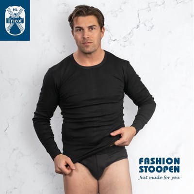 HL Tricot - Slip sport zwart - Maat S - Mannen - ZWART -