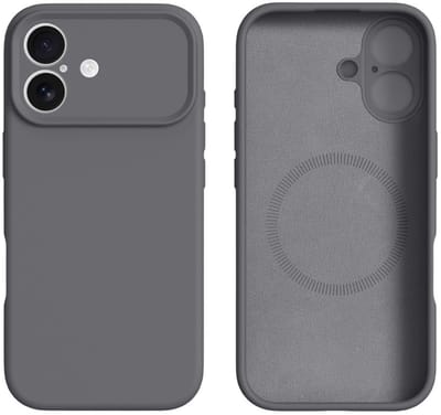 Coverup Hoesje - Geschikt voor iPhone 17 Hoesje - Coverup Colour TPU Back Cover - MagSafe Compatible - Grijs