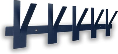 Gorillz Incision - Wandkapstok - 10 kapstokhaken - Blauw