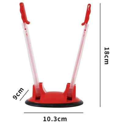 Support Stand Extensible pour Sacs de Scellage, Sacs de Préparation, Porte-Sandwich, Rangement Support Cuisine pour Sacs, Tension Réglable pour Empêcher de Glisser