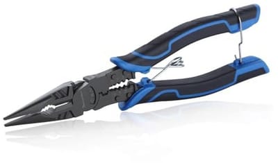 Lange Naald Neus Tang met Draad Stripper, Crimper en Zijsnijders - Diagonale Cutters voor Buigen en Snijden van Draden