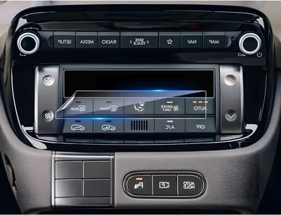 Pack van 2 Compatibele Screen Protectors voor Hyundai Inster EV 2025 2026, Krasbestendige Nano Film voor GPS en Navigatie, Beschermende Accessoires voor Airconditioning