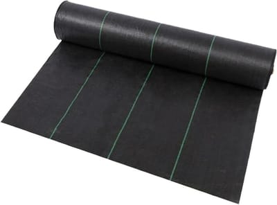 Onkruid Membraan - Gronddoek Bodembedekker - Tuin Onderhoud - Effectieve Onkruidpreventie - 5-20 Meter - Zwart