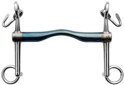 Hoofdstel bit voor paarden Trust Sweet Iron Baby Weymouth Fixed Low Port