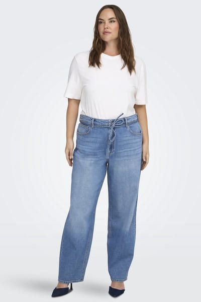 ONLY CARMAKOMA - CARGIANNA MW STRAIGHT AZ751 DNM NOOS - Meisjes - Jeans