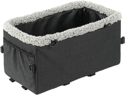 Huisdier autostoel - Reisstoel voor hond - Veilig reizen - Afneembaar en wasbaar - 45 x 21 x 24 cm