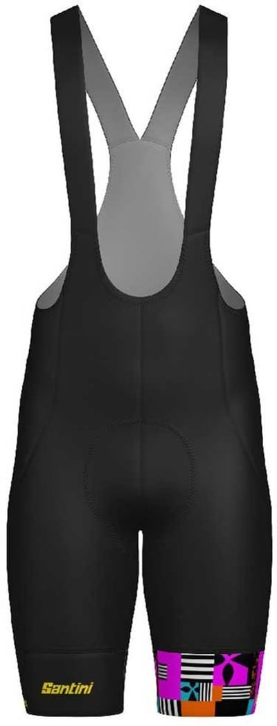 Santini Tdffaz Grand Départ Bretagne 2025 Fietsbroek Zwart XS Man