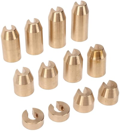 Wiel Balans Gewichten - Spaak Wiel - Motor Stabiliteit - Duurzame Constructie - 8-14 Stuks - Messing