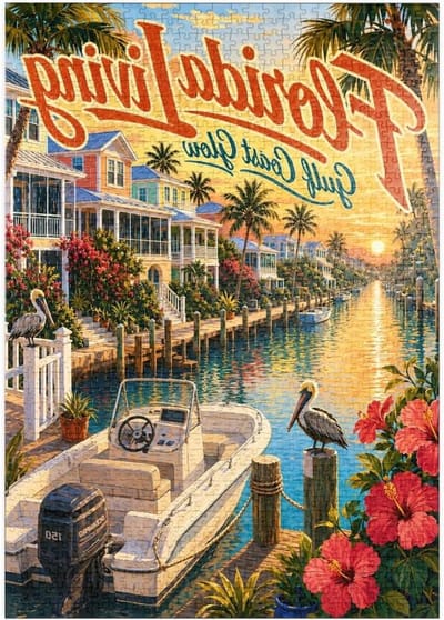 Legpuzzel 1000 Stukjes - Landschap Puzzel - Ontspanning Thuis - Hoge Resolutie Print - 1000 Stukjes - Kleurrijk