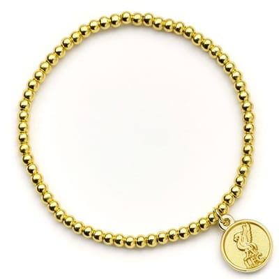 The Carat Shop - Liverpool Voetbal Club Bal Vergulde Armband met Logo Embleem Bedel