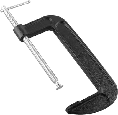 8 Inch G Klem, Kaak die 215mm Zwarte Gietijzer C Klemmen voor Houtbewerking en Lassen, Stevige Klem voor Bouwprojecten