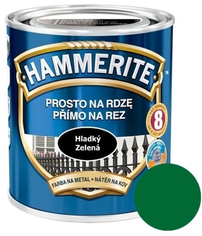 Hammerite Direct roest glad 0,7 l, groen