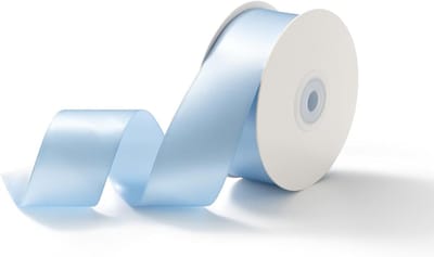 38mm x 23m Lichtblauw Cadeaulint voor Verpakking, Bruiloften en Creatieve Projecten, Satijnen Ribbons voor Ambachtelijk Gebruik
