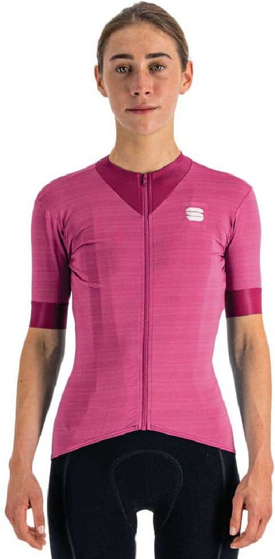 Sportful KELLY Fietsshirt Korte Mouwen Dames Cyclamen - Vrouwen - maat M