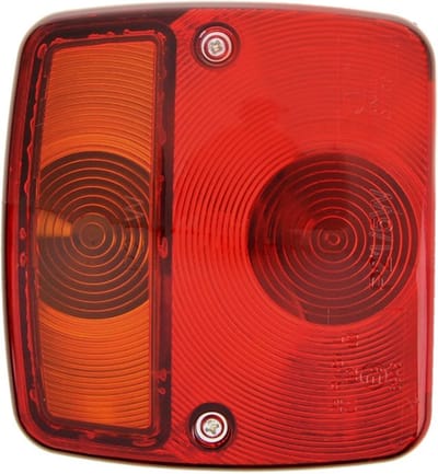 ProPlus Achterlicht aanhanger/caravan - 4 functies - 98 x 104 mm - zonder gloeilampjes