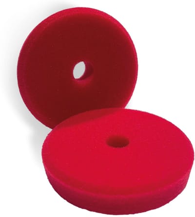Autochem Thermopad Polijstpad - Red Heavy Cut 125/138 - Duo
