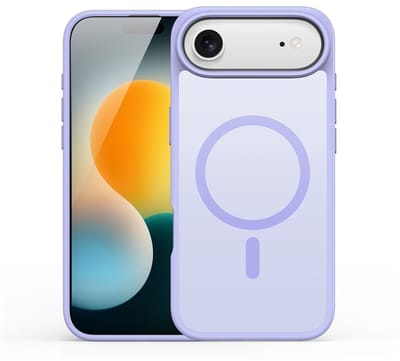Dux Ducis Hoesje - Geschikt voor iPhone Air Hoesje - Dux Ducis Yind Series - Back Cover Mat Transparant - MagSafe Compatible - Lavendel