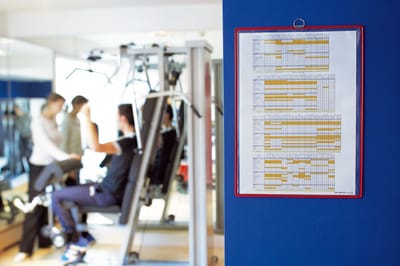 tarifold hangbord DIN A3 staand, geassorteerde kleuren