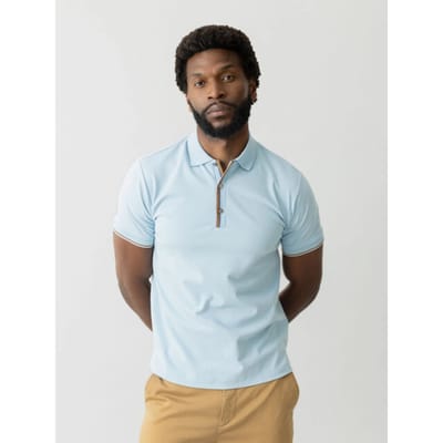 Mos Mosh 501990 425 mosmosh mmgharvey polo ss tee sky blue