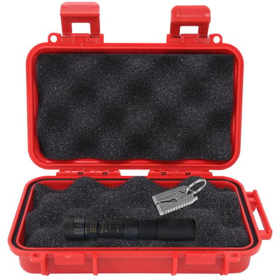 Boîte de rangement étanche, résistante à la pression et aux chocs, pour EDC en extérieur, Équipement de survie(petit ) black
