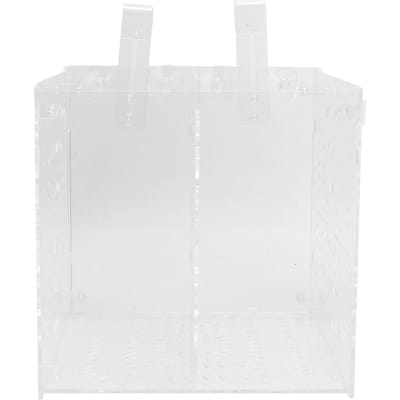 Isolatiekweekbak Zaailingen Incubatie Reproductie voor Vissenkom Aquarium(20x20x20cm) white