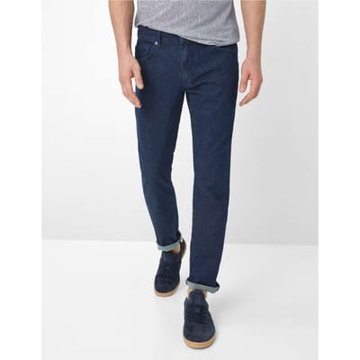 Brax Heren Jeans  Style CHUCK RAW BLUE, denim donkerblauw, maat 42/32