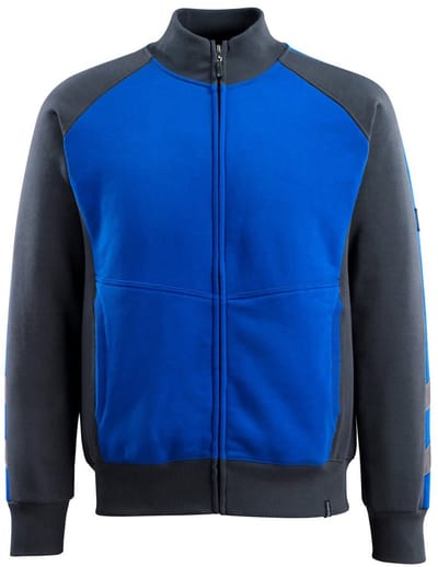 Mascot Unique Sweatshirt met rits 50565-963 - korenblauw/donkermarine - 3XL