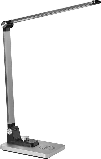 ENIF - Bureaulamp LED - Zilver - Aluminium/Synthetisch materiaal