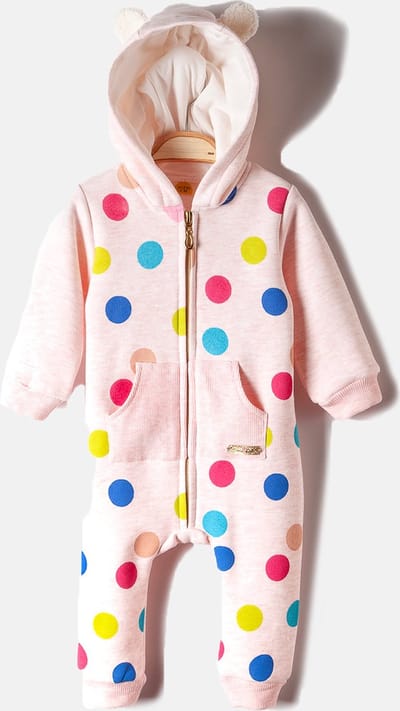alisé Baby boxpakje met capuchon Roze 68