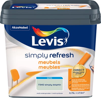 Levis - Simply Refresh Meubels Satin - Simply Dolphin - 0,75 L