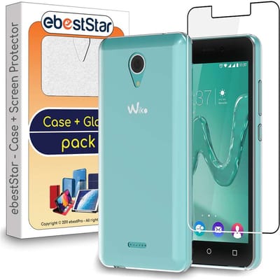 ebestStar - Hoes geschikt voor Wiko Freddy, Back Cover, Beschermhoes anti-luchtbellen hoesje, Transparant + Gehard Glas