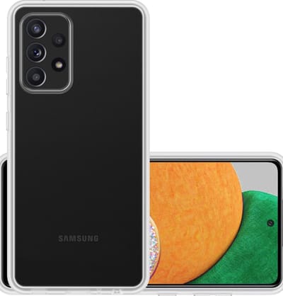 Hoesje - Geschikt voor Samsung Galaxy A52s 5G - Sterk & Shockproof - Hoes Cover - Siliconen Case - Transparant