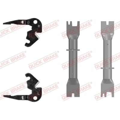 Stel set, trommelrem QUICK BRAKE 108 53 020