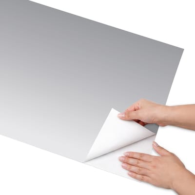 Coloray Meubel Wrap Folie - Wit Meubelfolie - 50x100 cm - Meubel Wrap Folie Lichte gradiënt - Plakfolie Meubels - Minimalist Meubelfolie - Decoratiefolie Zelfklevend - Slaapkamer decoratie - Achtergronden en patronen