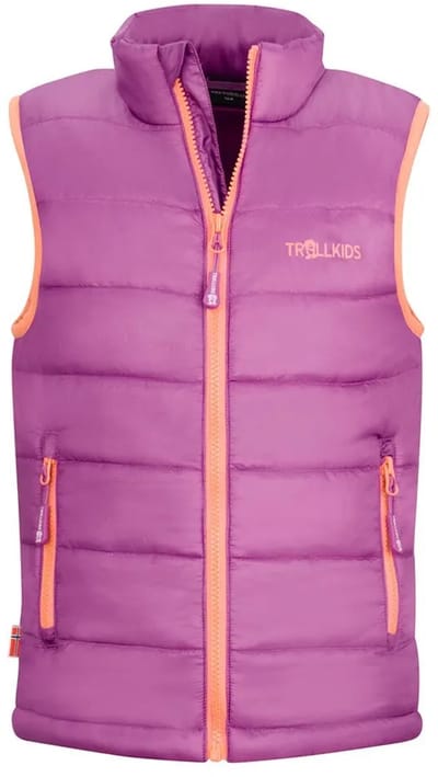 Trollkids Trondheim Vest Roze 116 cm Kinderen