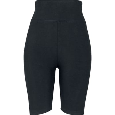 Urban Classics Ladies High Waist Cycle Shorts Black Taglia: XS | Pantaloncini Sportivi Outlet | Donna | Nero